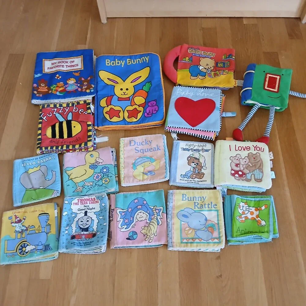 Infants cloth Books x 16 used